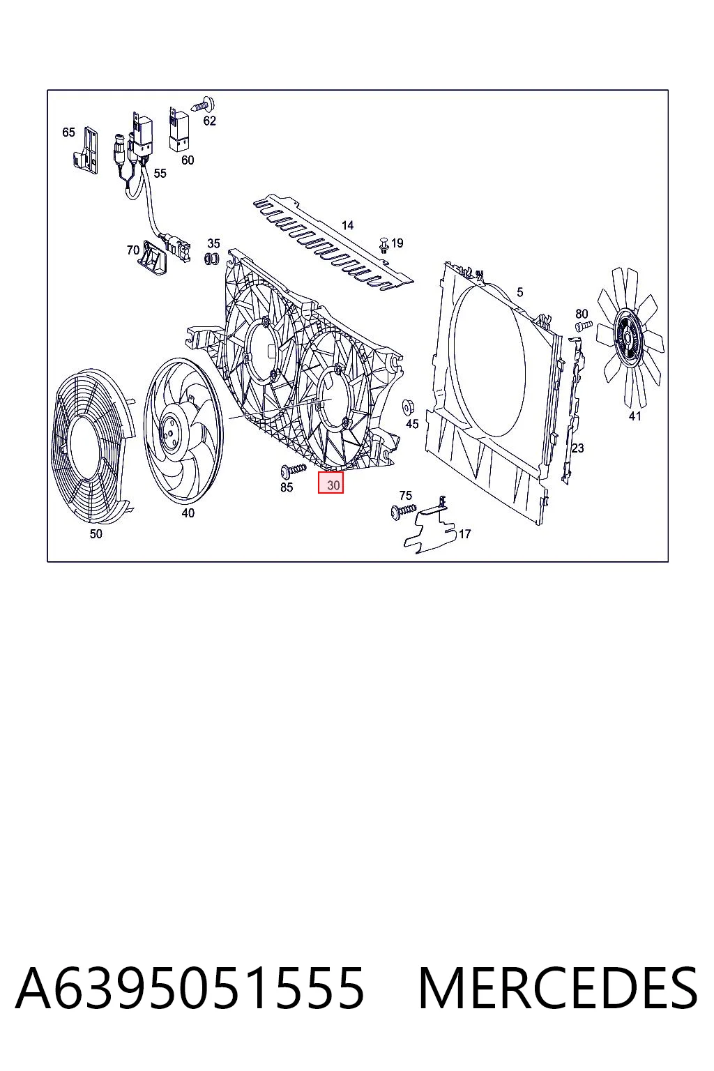 A6395051555 Mercedes