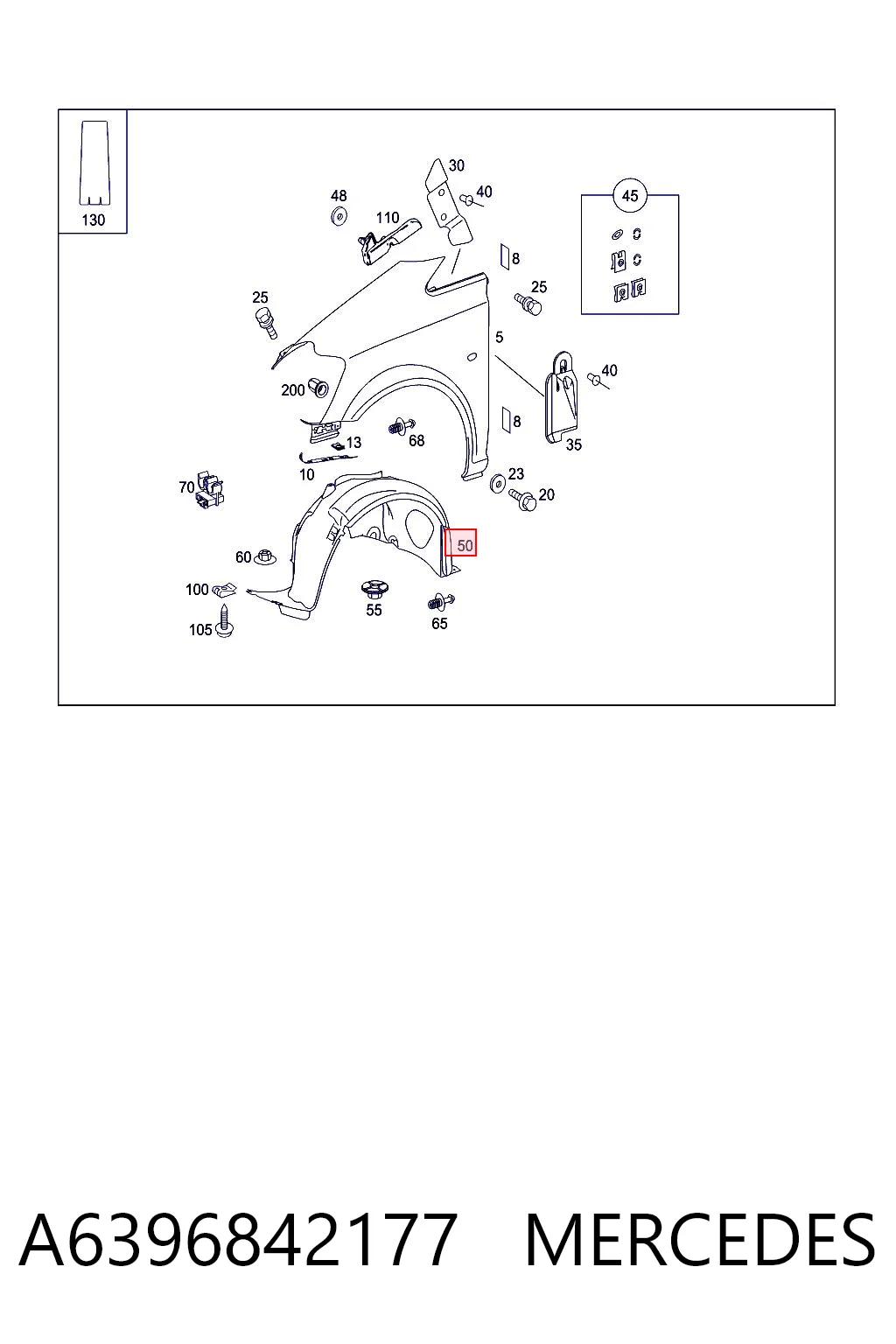 A6396842177 Mercedes