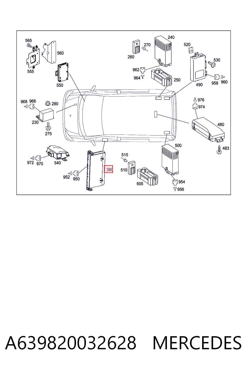 A639820032628 Mercedes