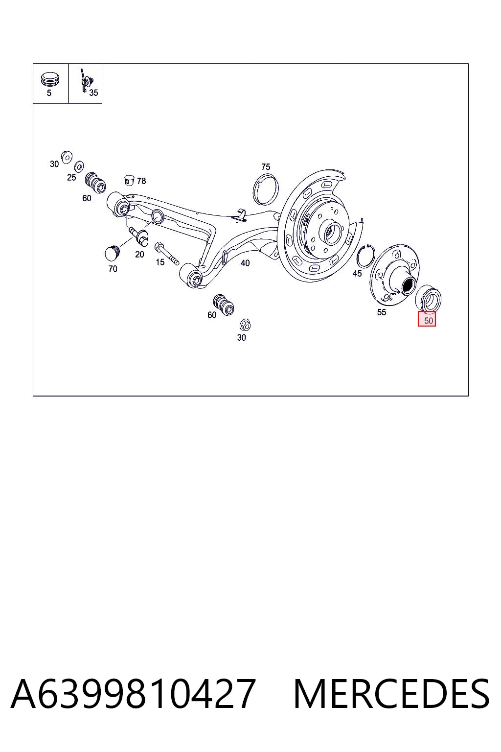 A6399810427 Mercedes