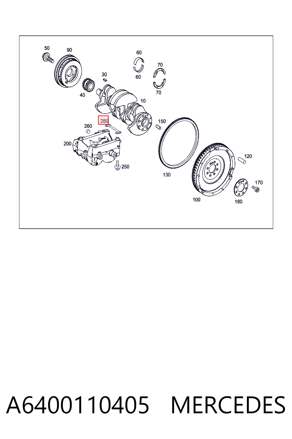 A6400110405 Mercedes