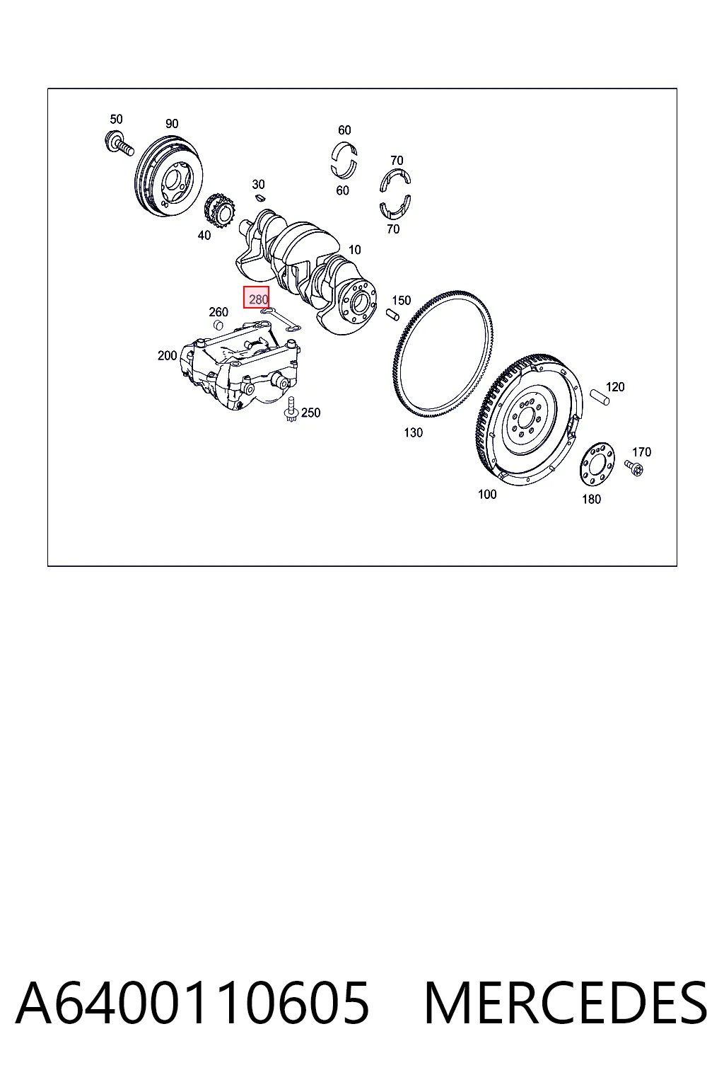 A6400110605 Mercedes