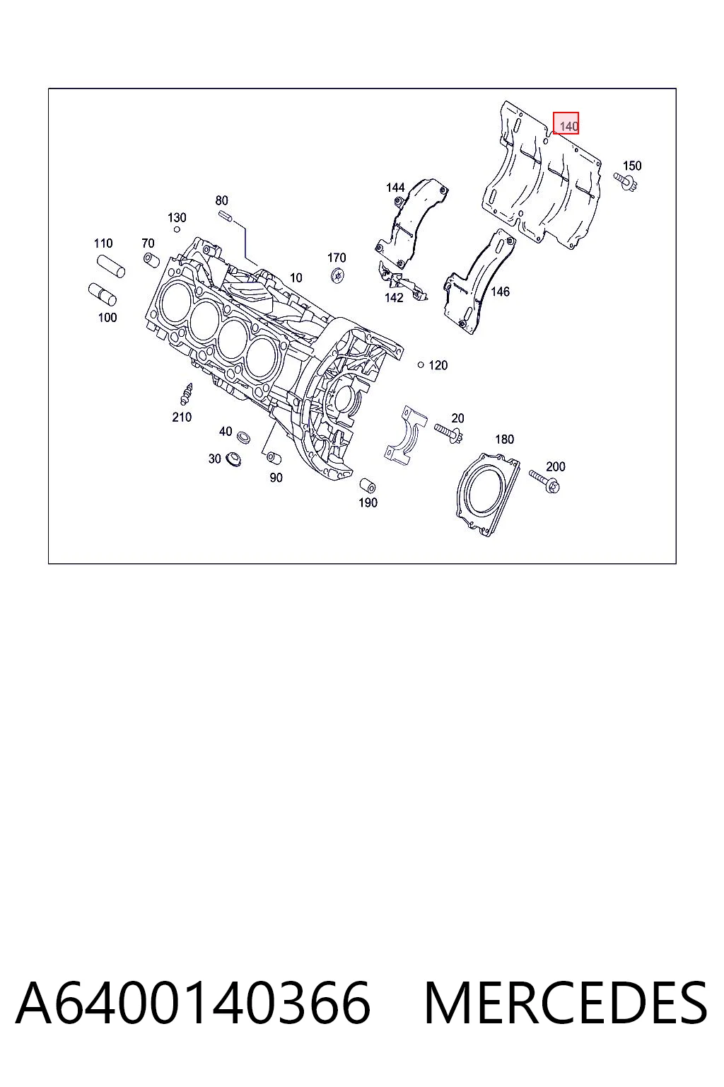 A6400140366 Mercedes