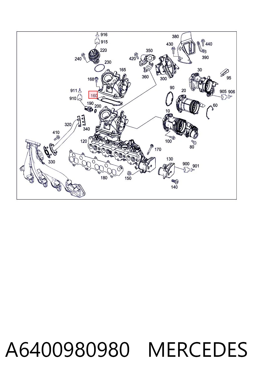 A6400980980 Mercedes