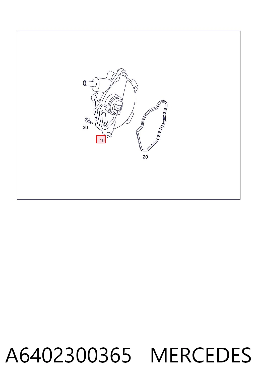 Comprar Bomba de vacío Mercedes B  W245 a bajo precio