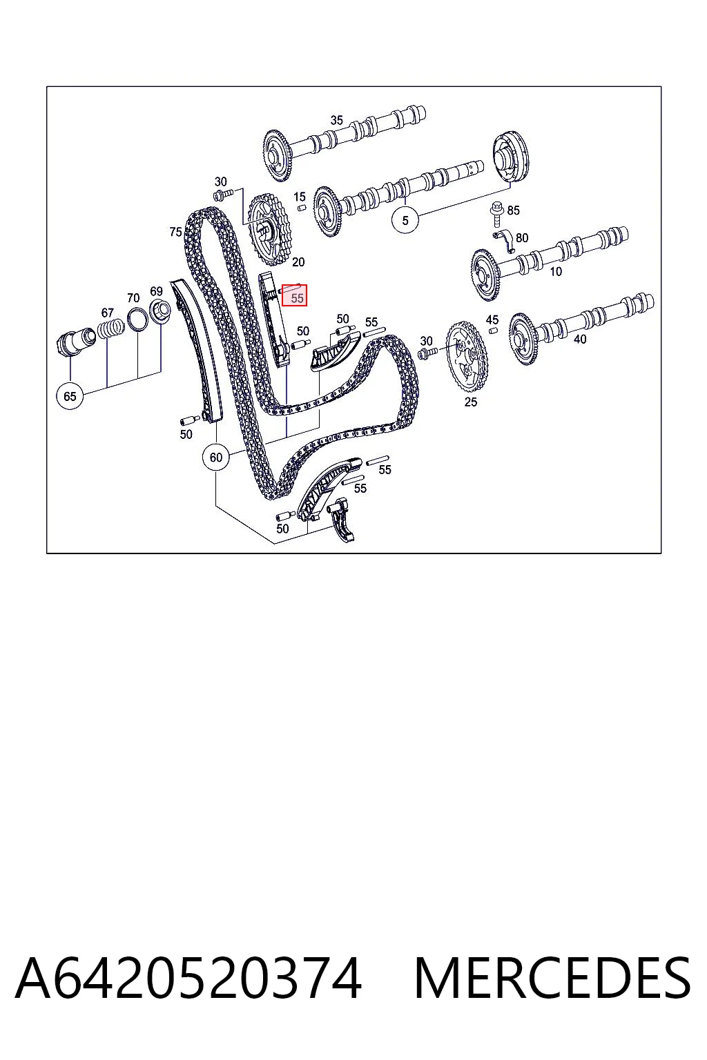 A6420520374 Mercedes