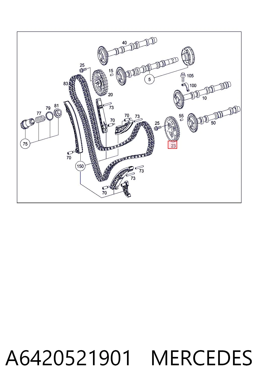 A6420521901 Mercedes