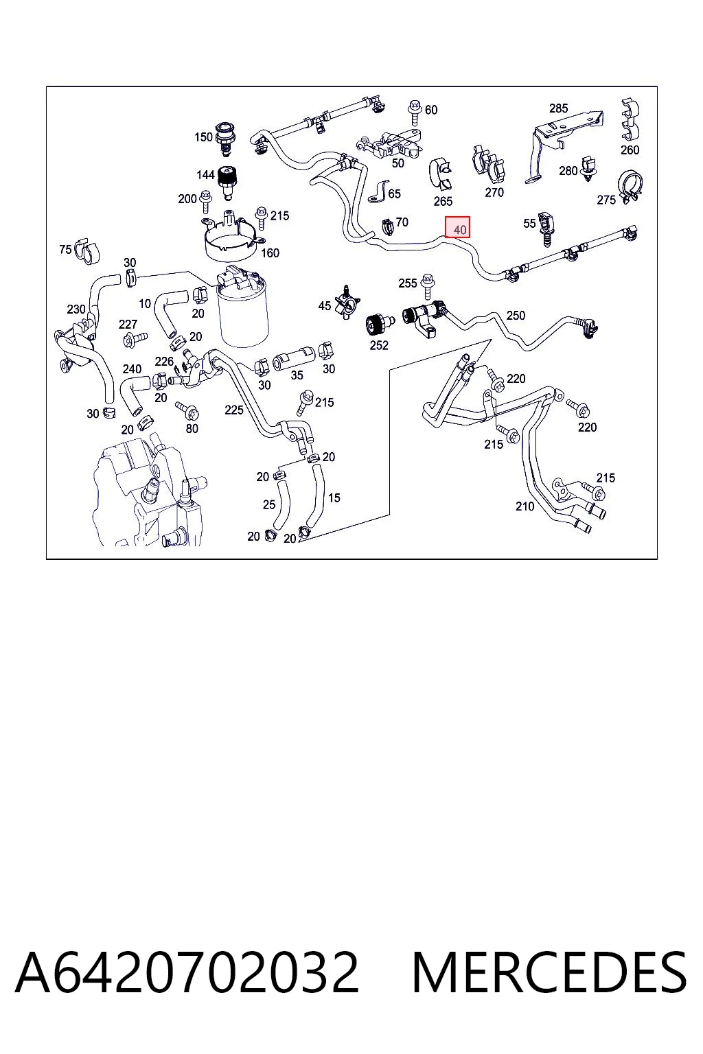 A6420702032 Mercedes