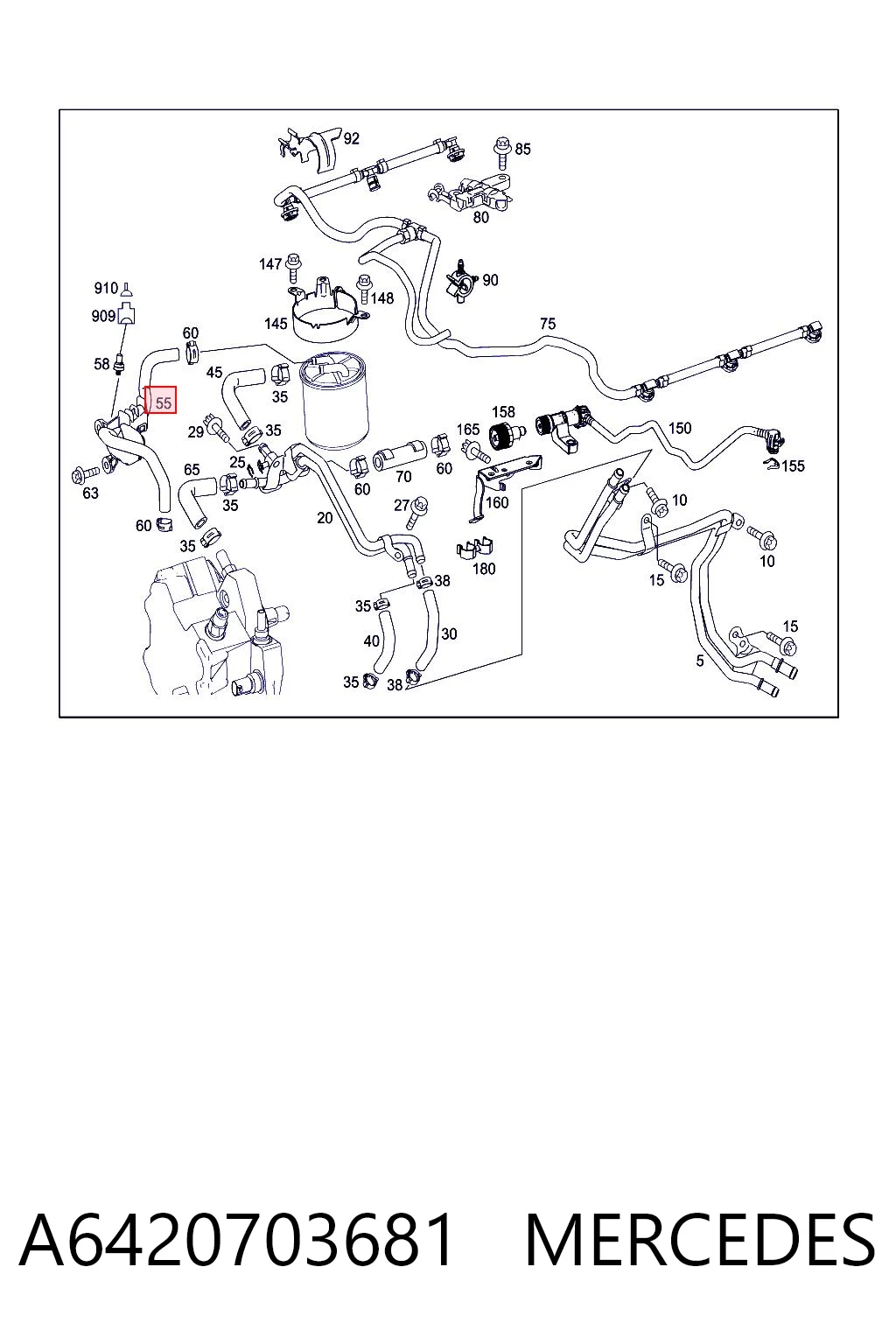 A6420703681 Mercedes