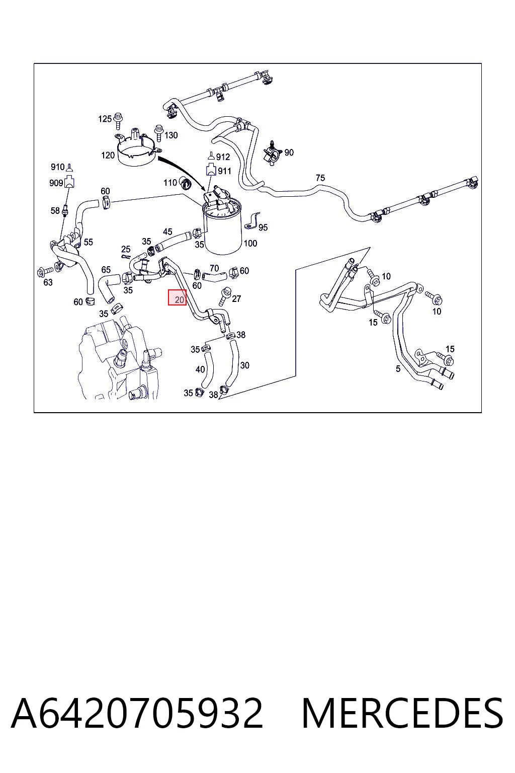 A6420705932 Mercedes