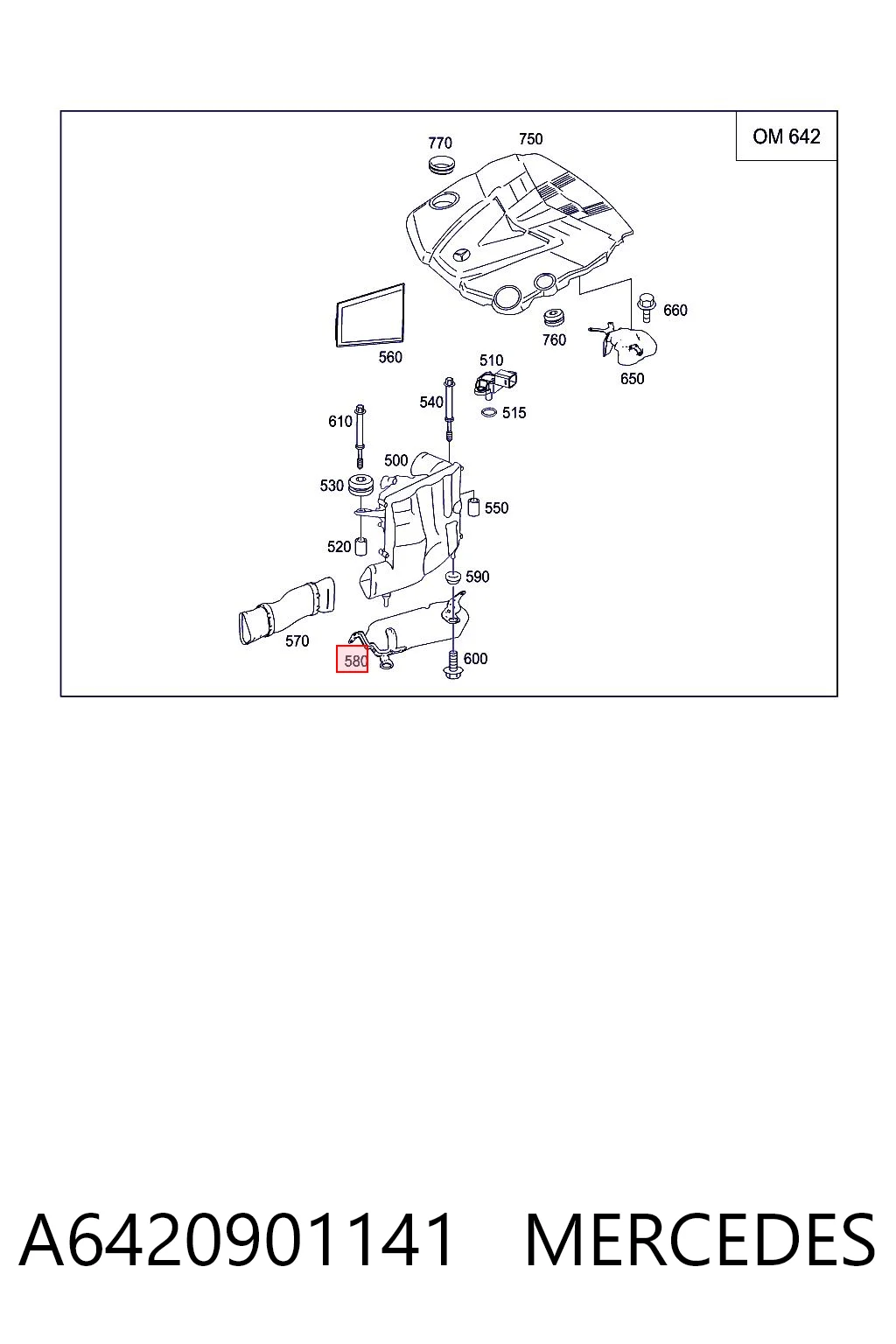 A6420901141 Mercedes