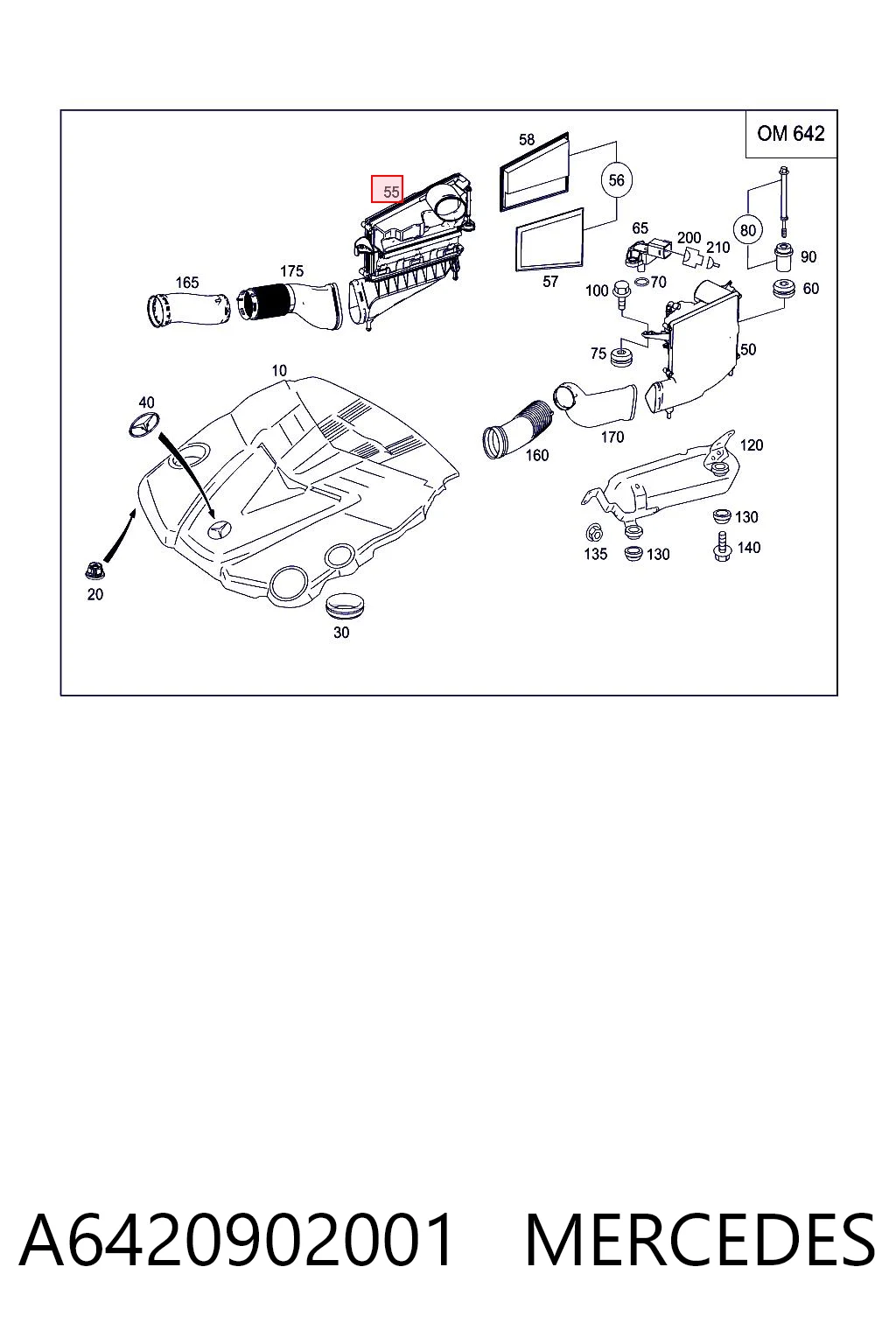 A6420902001 Mercedes