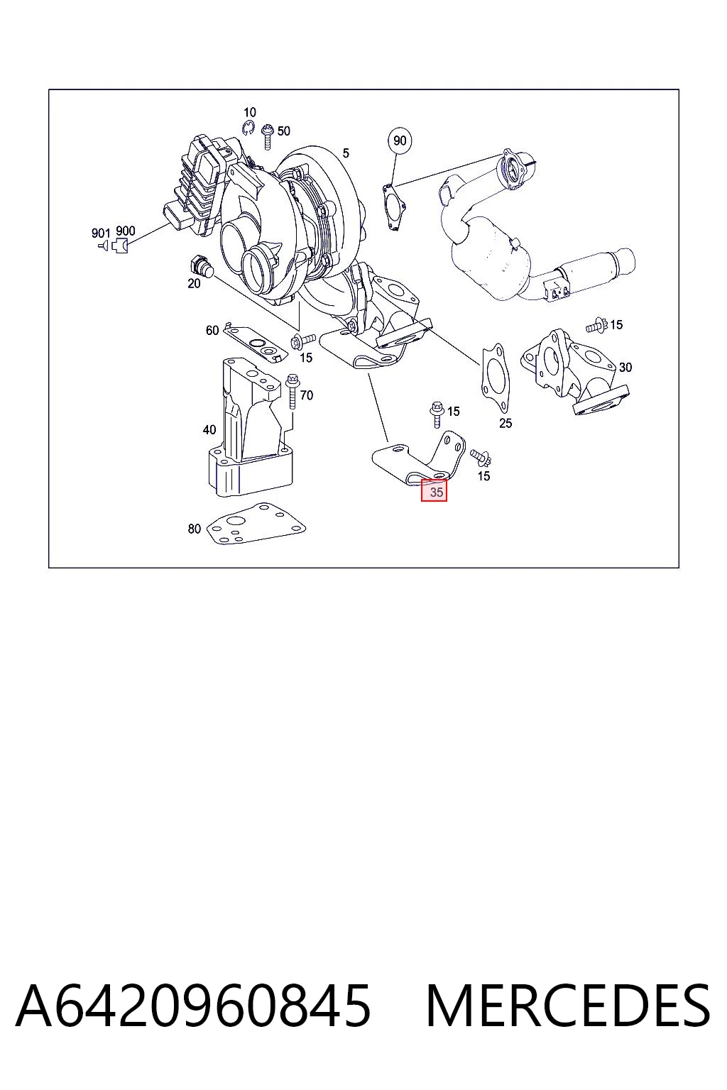 A6420960845 Mercedes