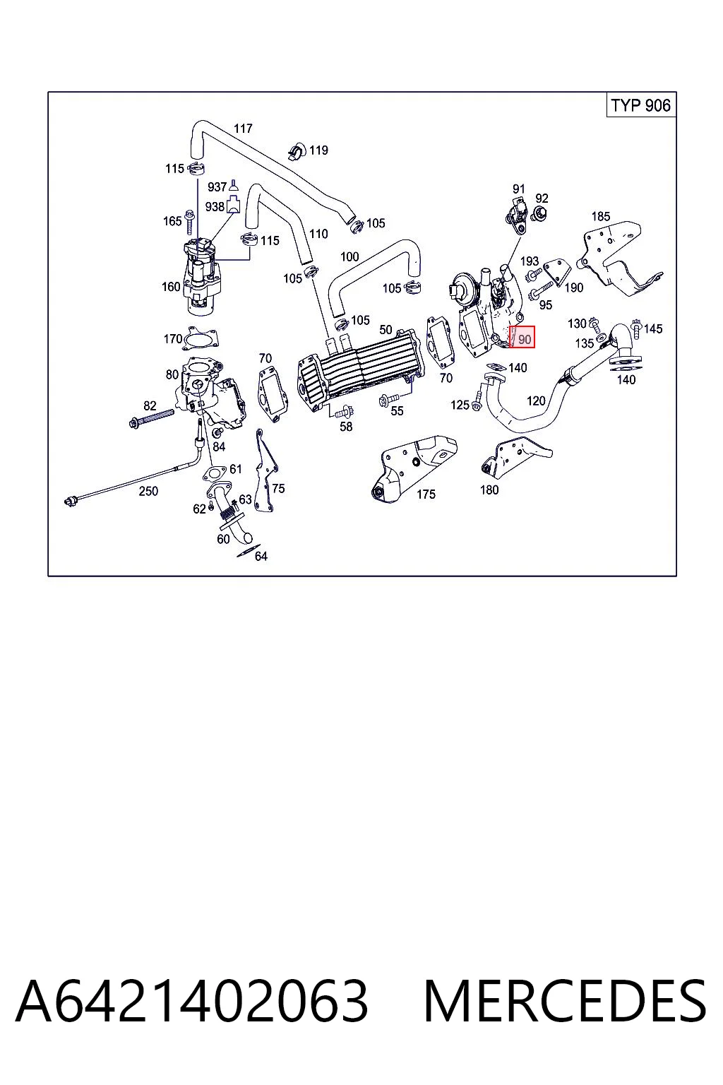 A6421402063 Mercedes