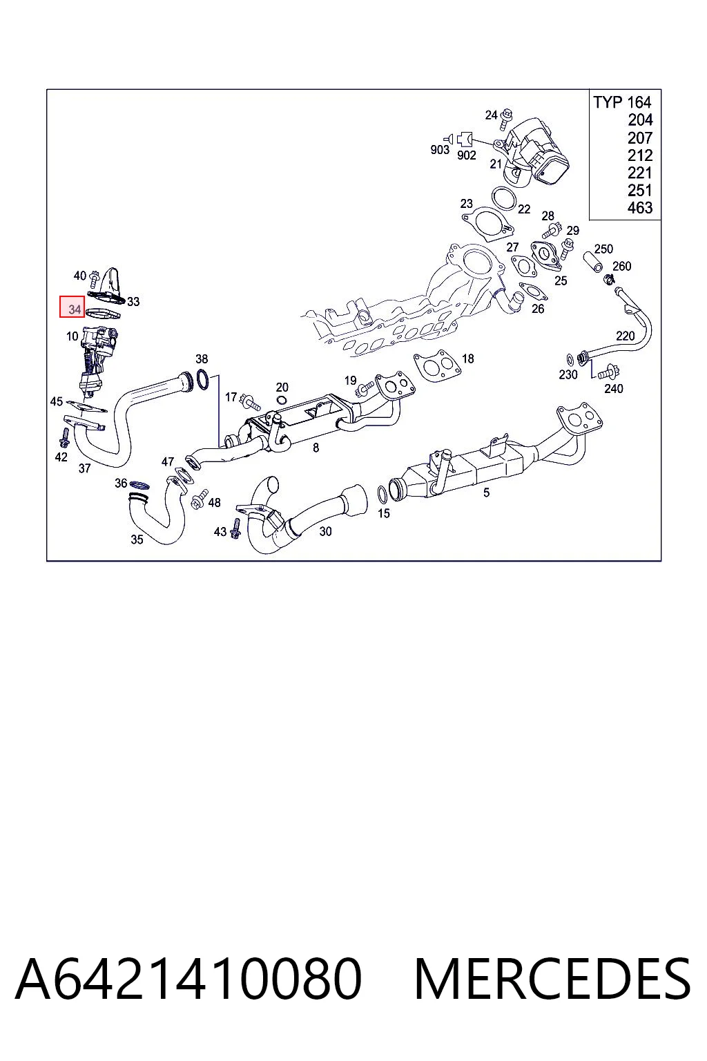 A6421410080 Mercedes