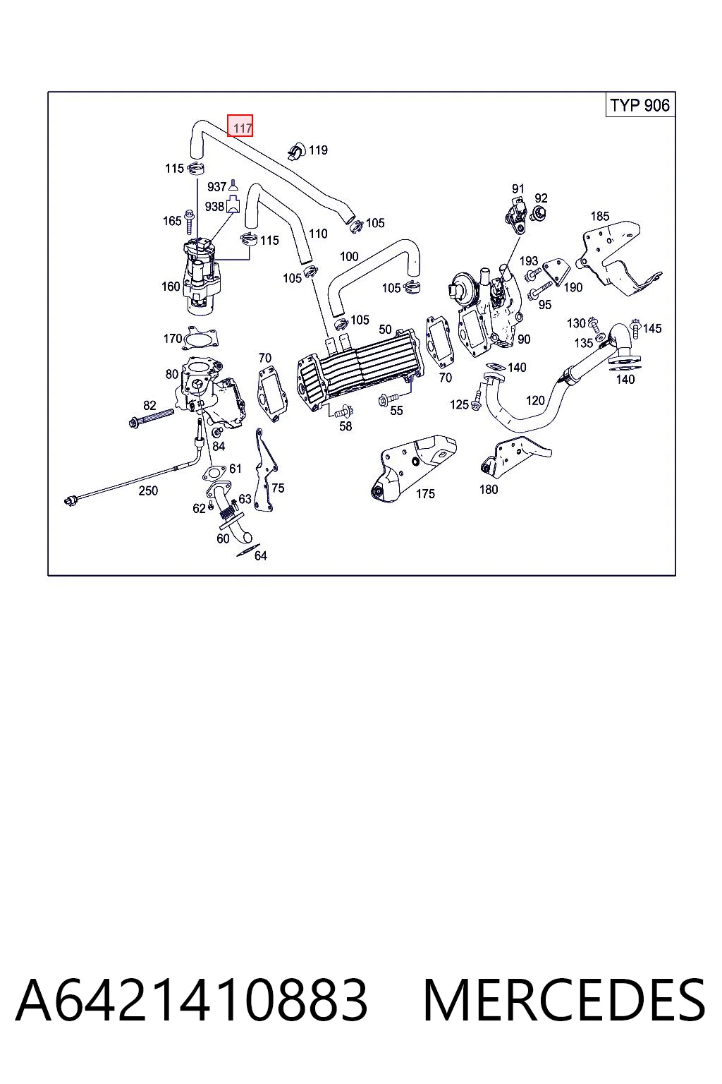 A6421410883 Mercedes