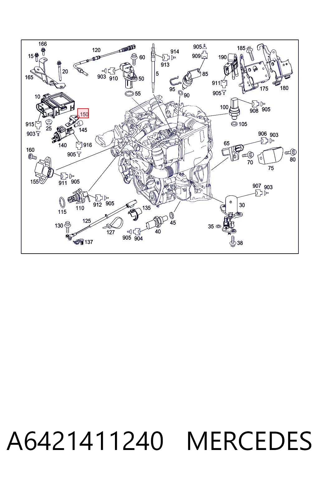 A6421411240 Mercedes