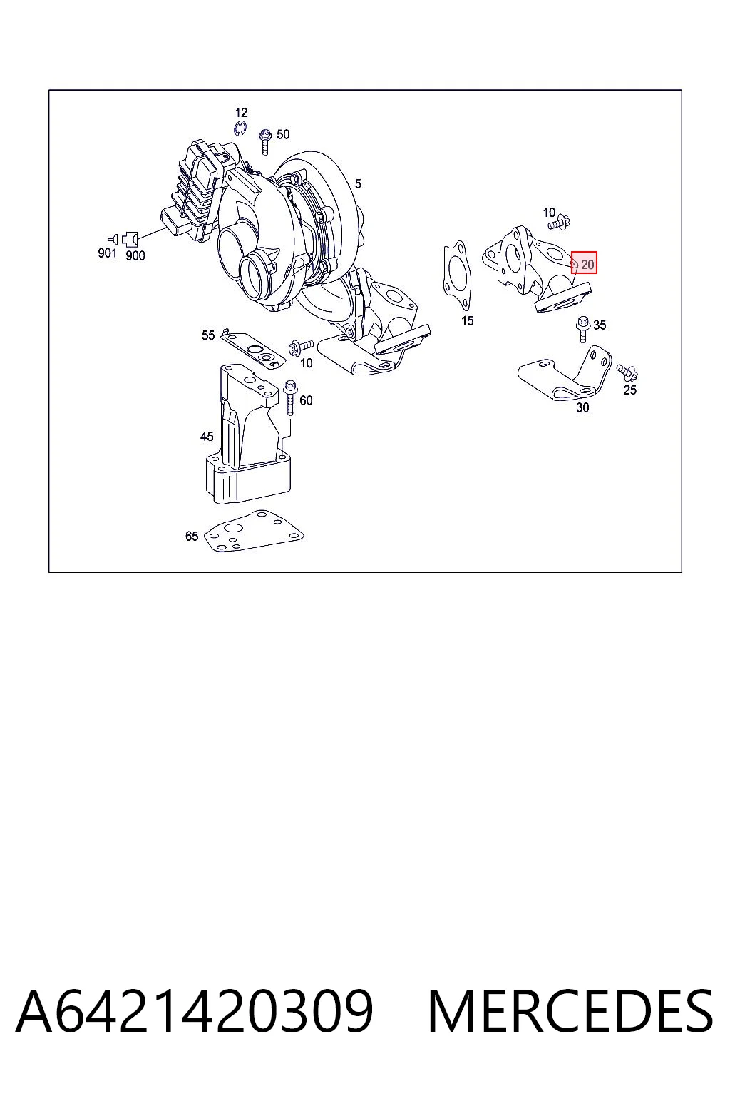 A6421420309 Mercedes