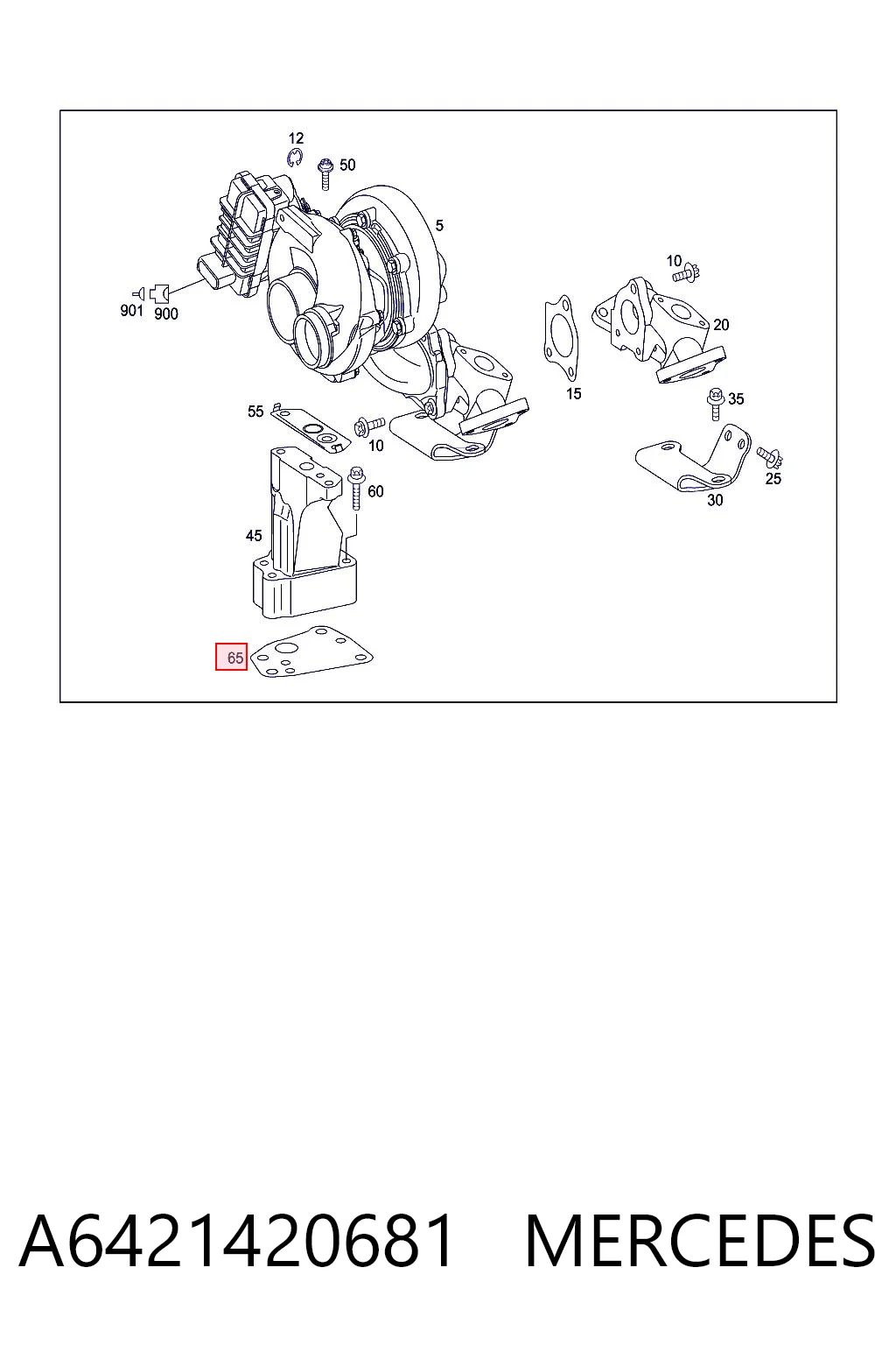 A6421420681 Mercedes