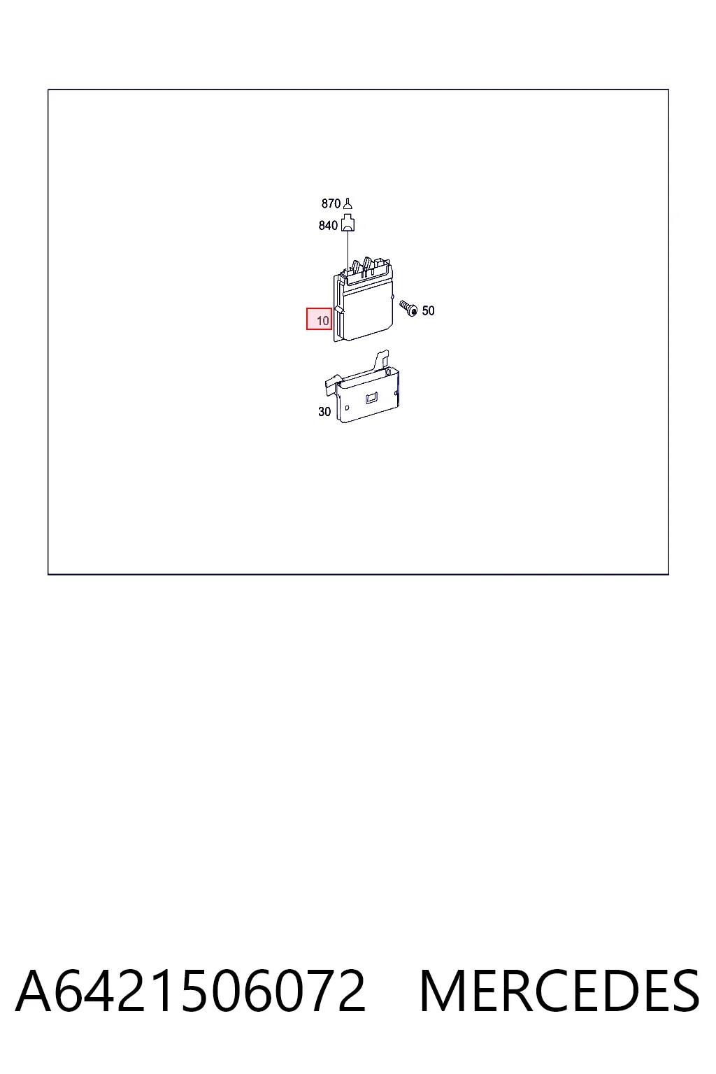 Comprar Unidad de control del motor (ECU) Mercedes E  S211 a bajo precio
