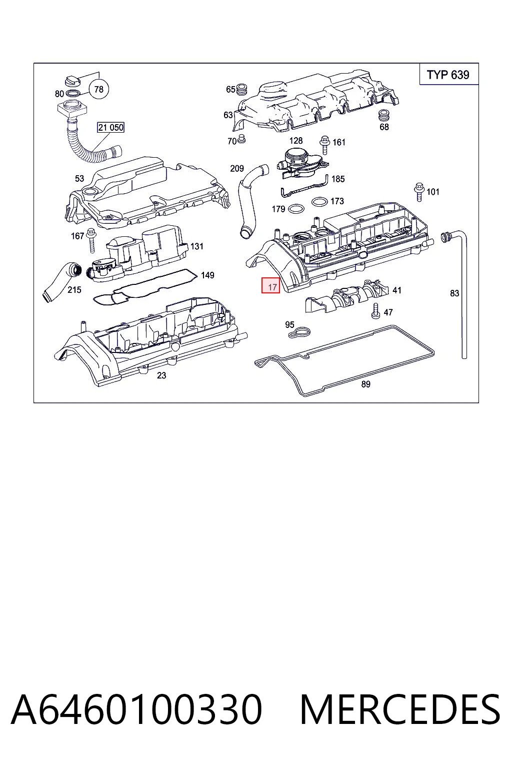 A6460100330 Mercedes