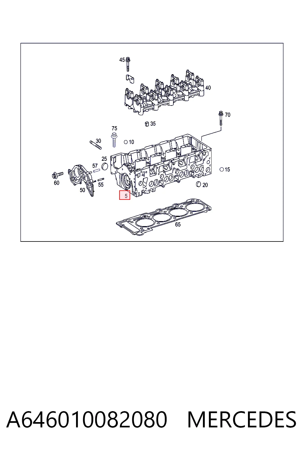 A646010082080 Mercedes