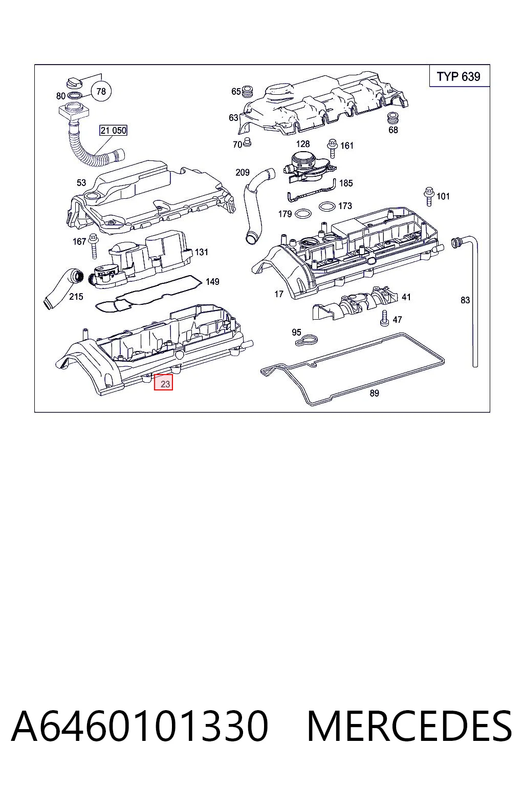 A6460101330 Mercedes