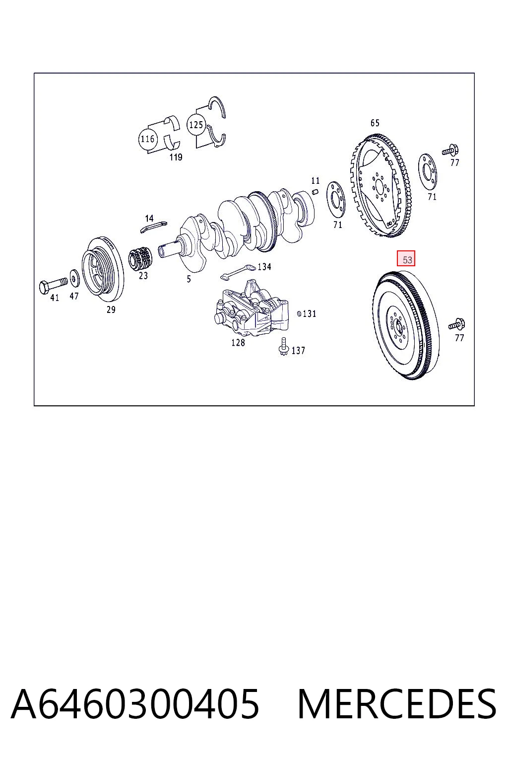 Volante motor 836168 VALEO