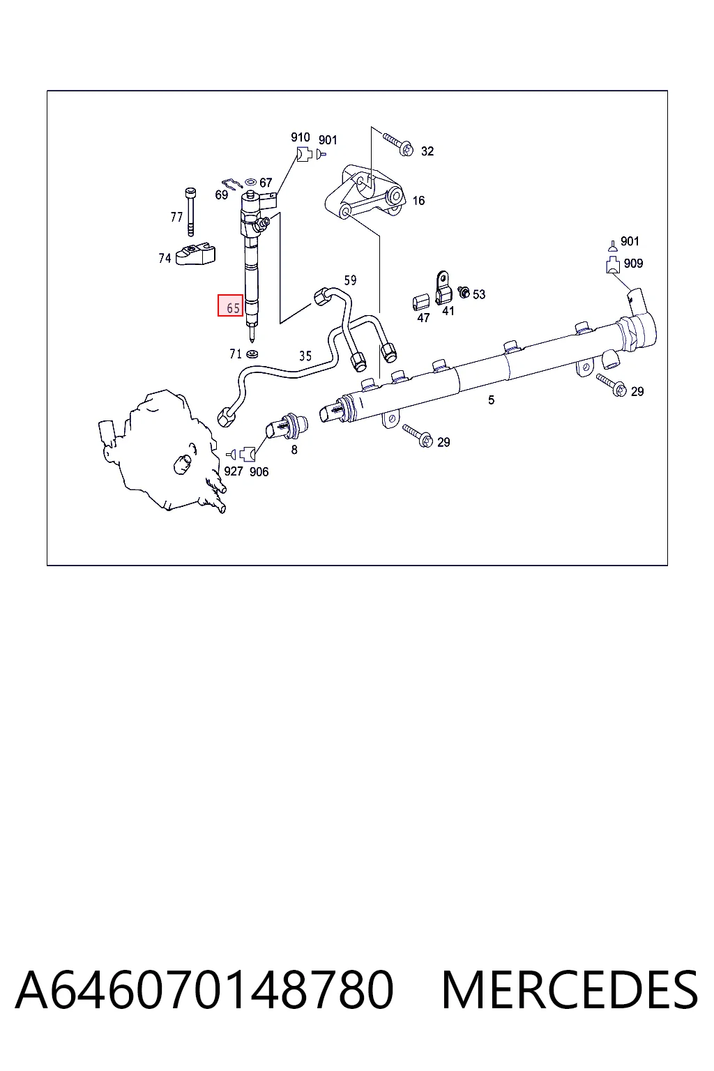 Inyector 986435356 Bosch