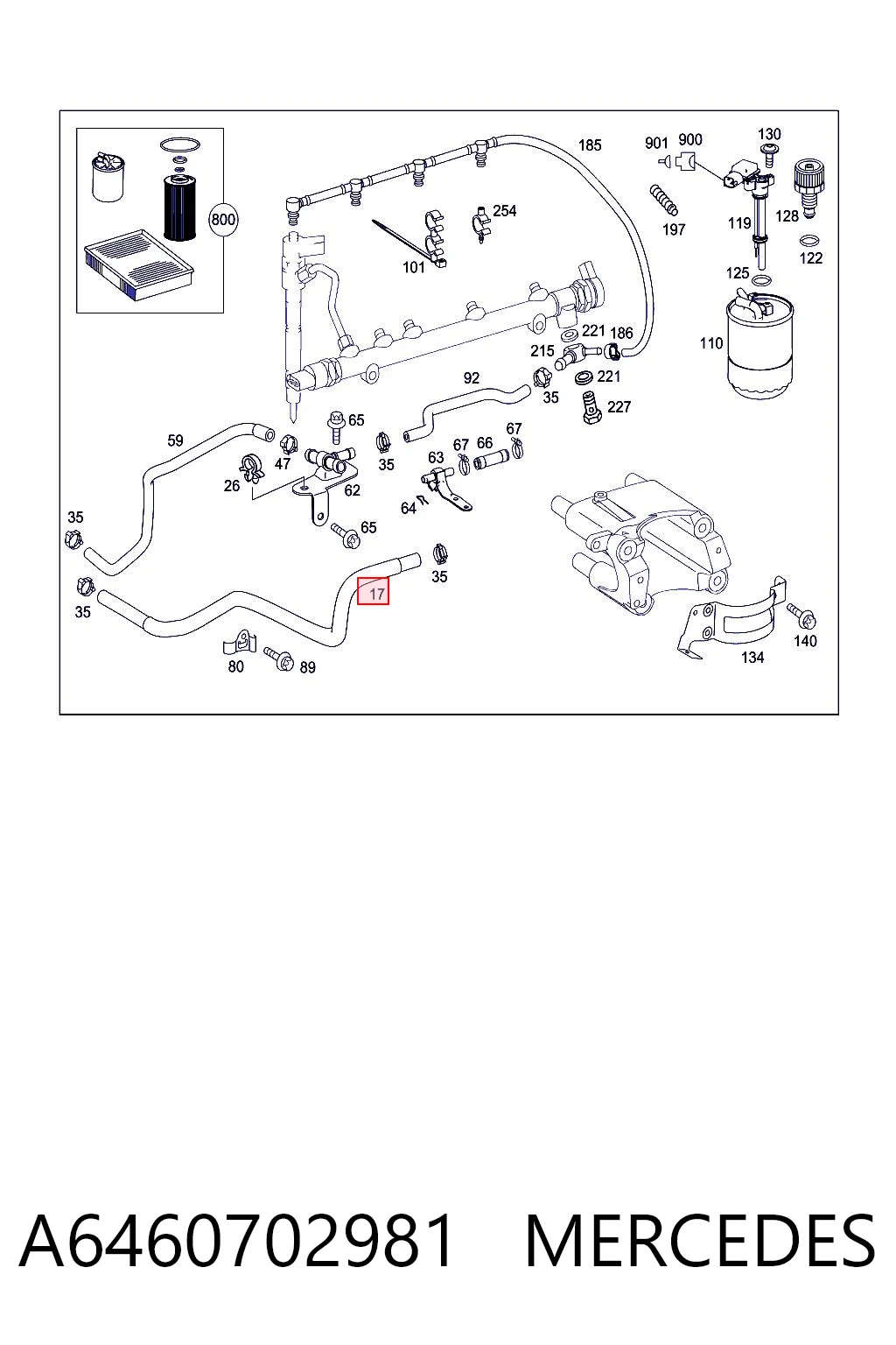 A6460702981 Mercedes