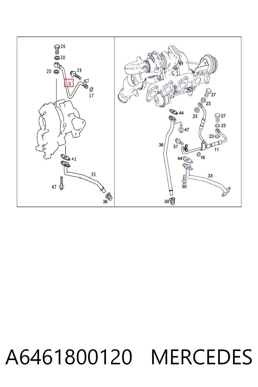A6461800120 Mercedes