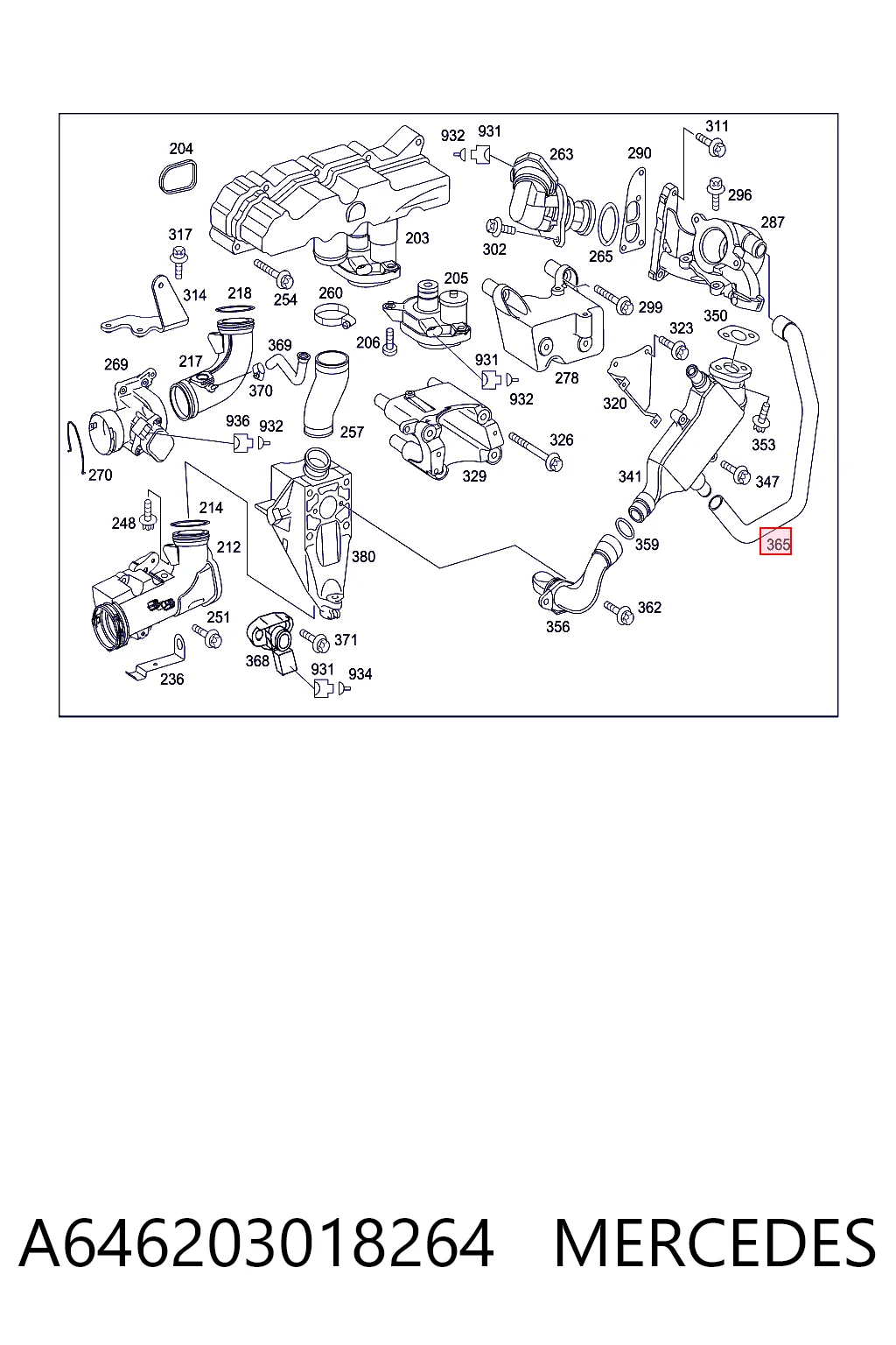 A646203018264 Mercedes