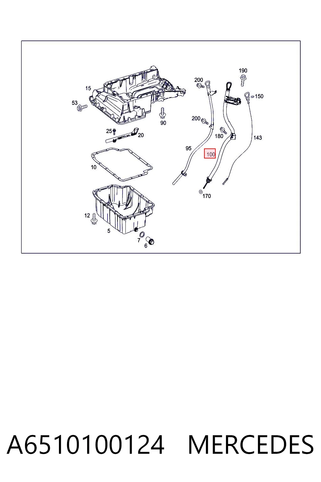 A6510100124 Mercedes