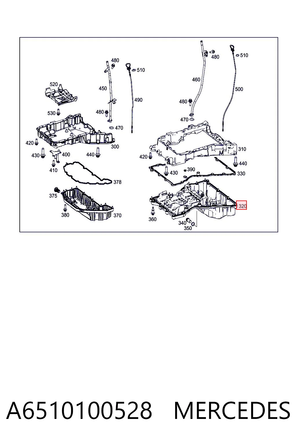 A6510100528 Mercedes