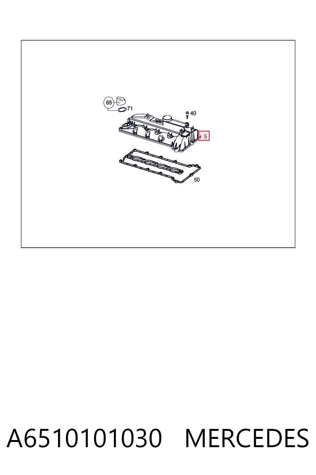 A6510101030 Mercedes