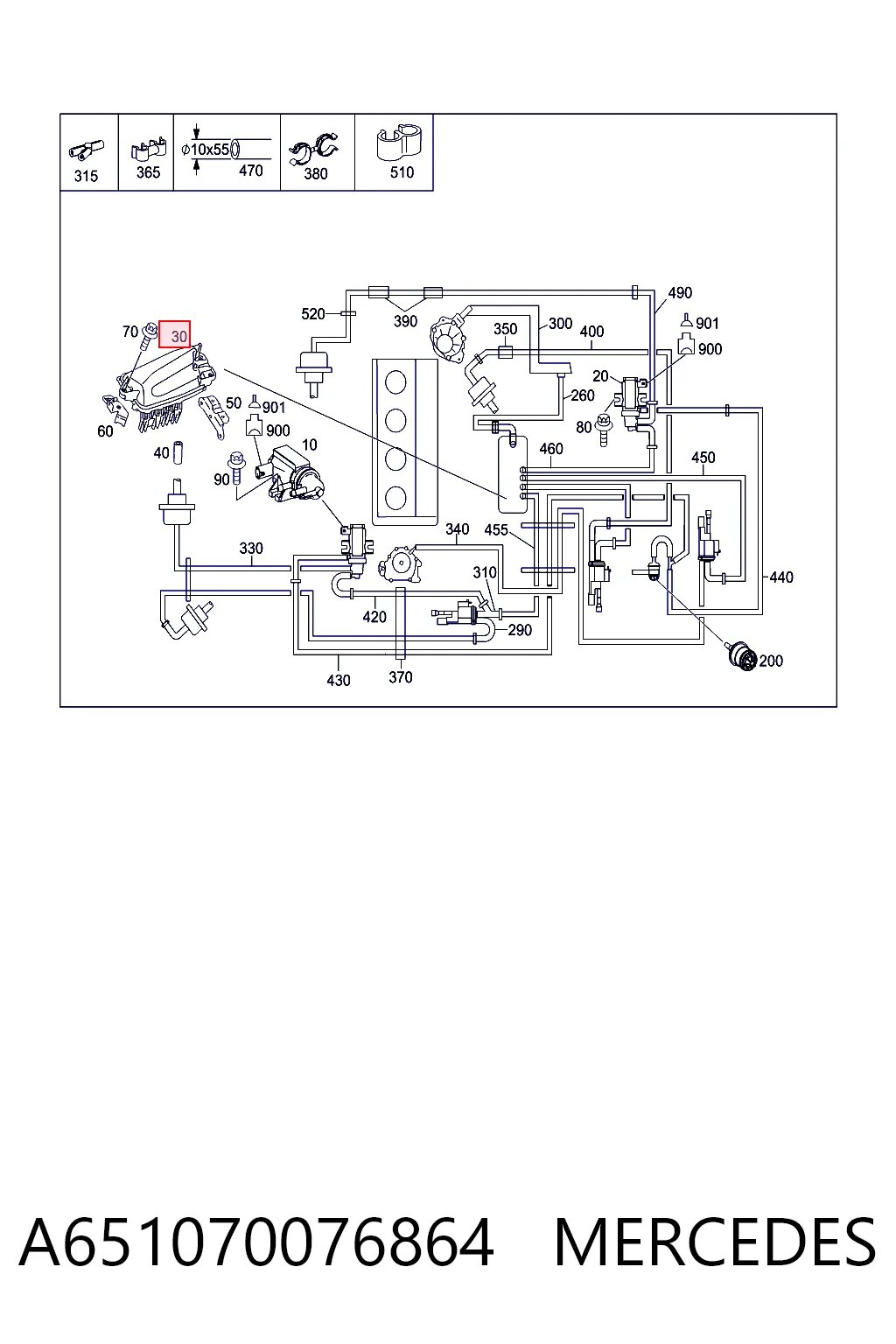 A651070076864 Mercedes