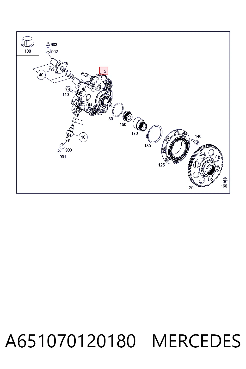 A651070120180 Mercedes