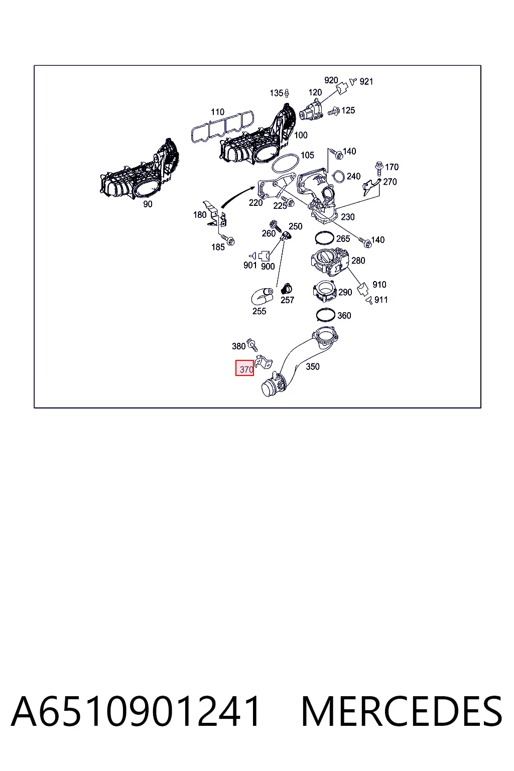 A6510901241 Mercedes