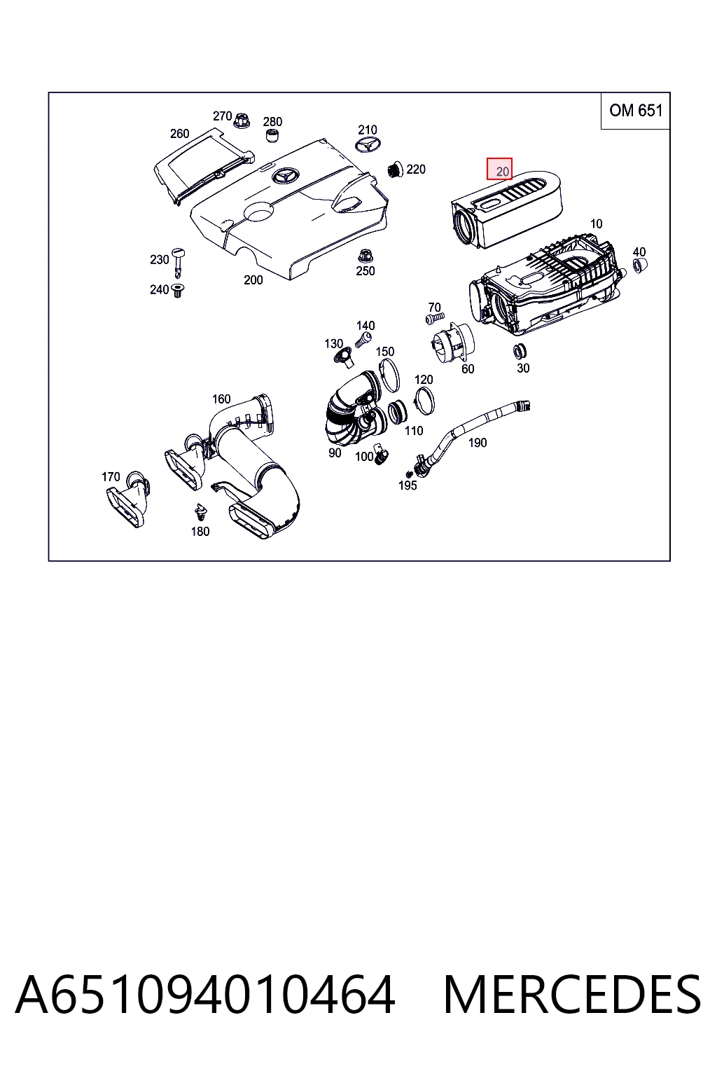 Comprar Filtro de aire Mercedes ML/GLE  W166 a bajo precio
