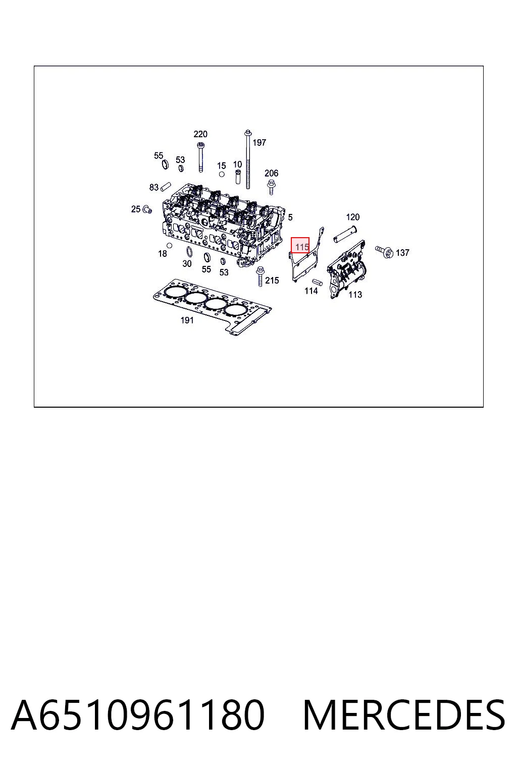 Junta de tapa trasera de culata Fiat/Alfa/Lancia K68089269AA precio, desde 8,23 EUR