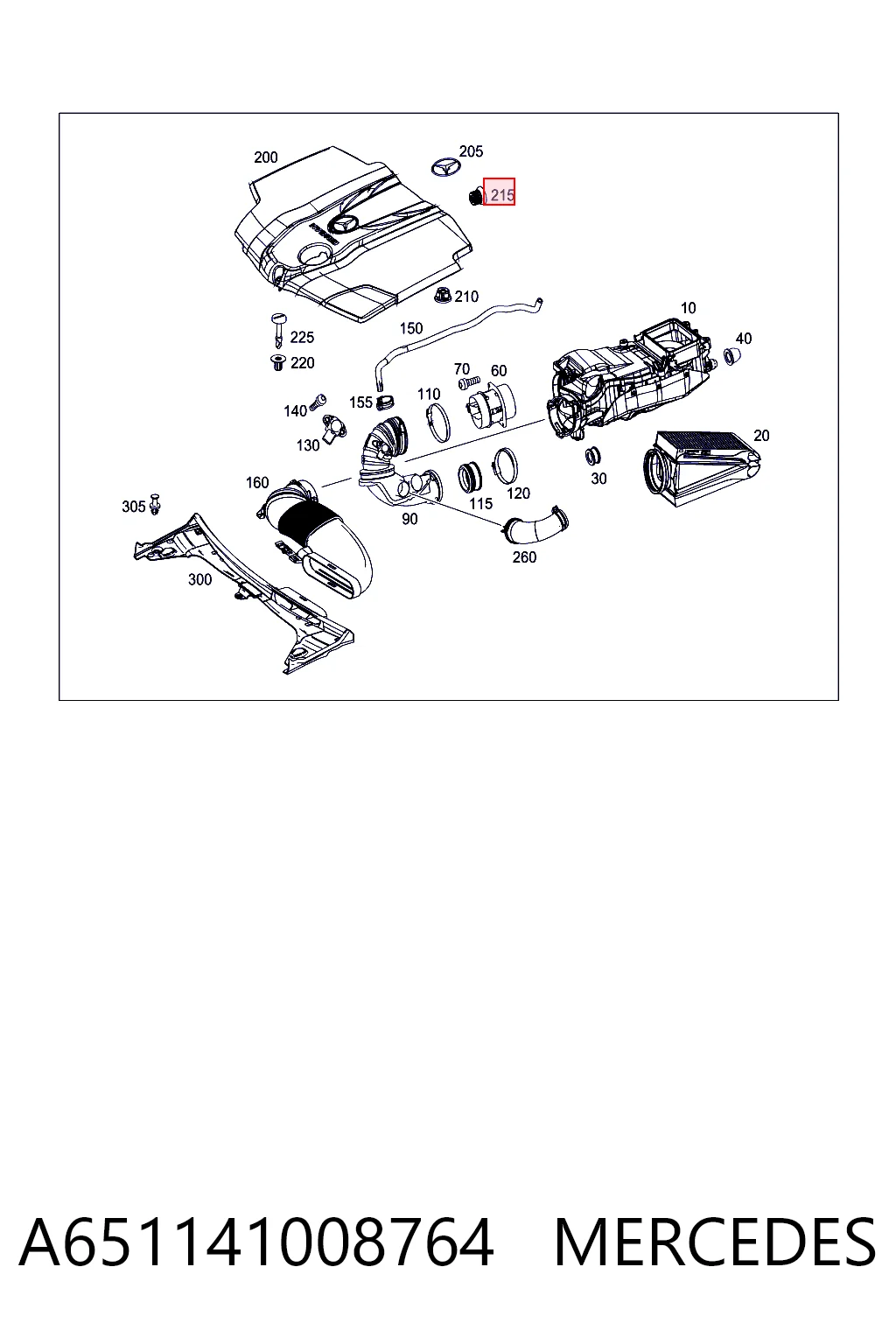 A651141008764 Mercedes