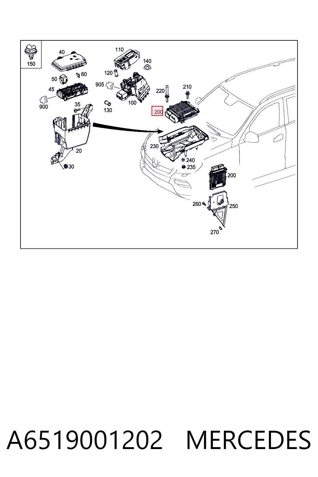 Comprar Unidad de control del motor (ECU) Mercedes ML/GLE W166 a bajo precio