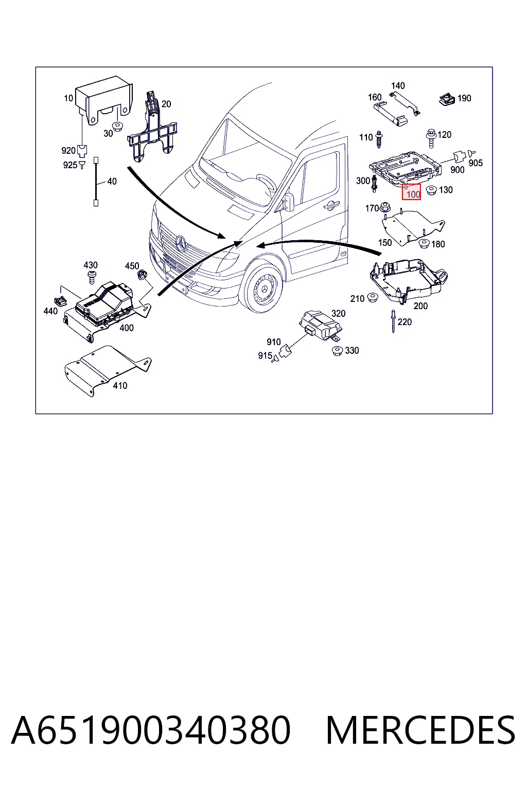 A651900340380 Mercedes