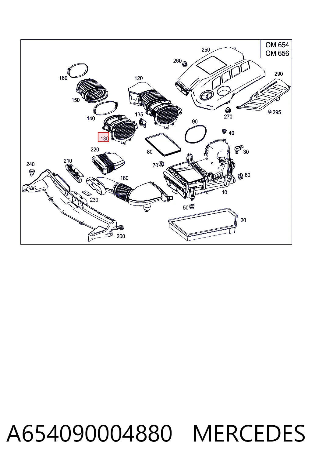 A654090004880 Mercedes
