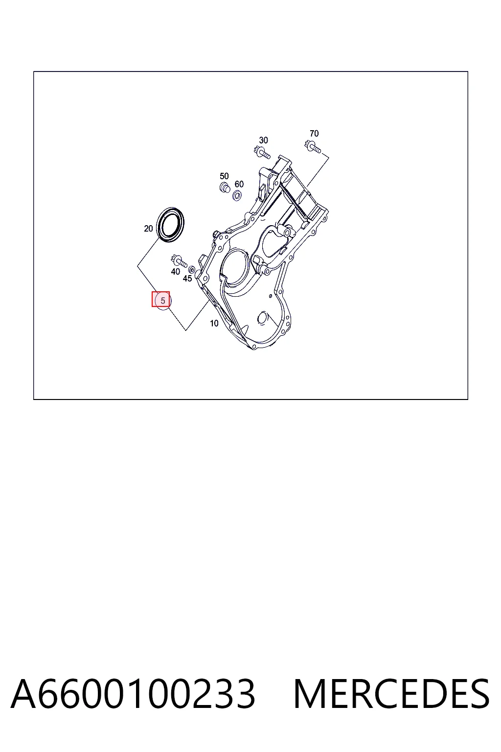 A6600100233 Mercedes