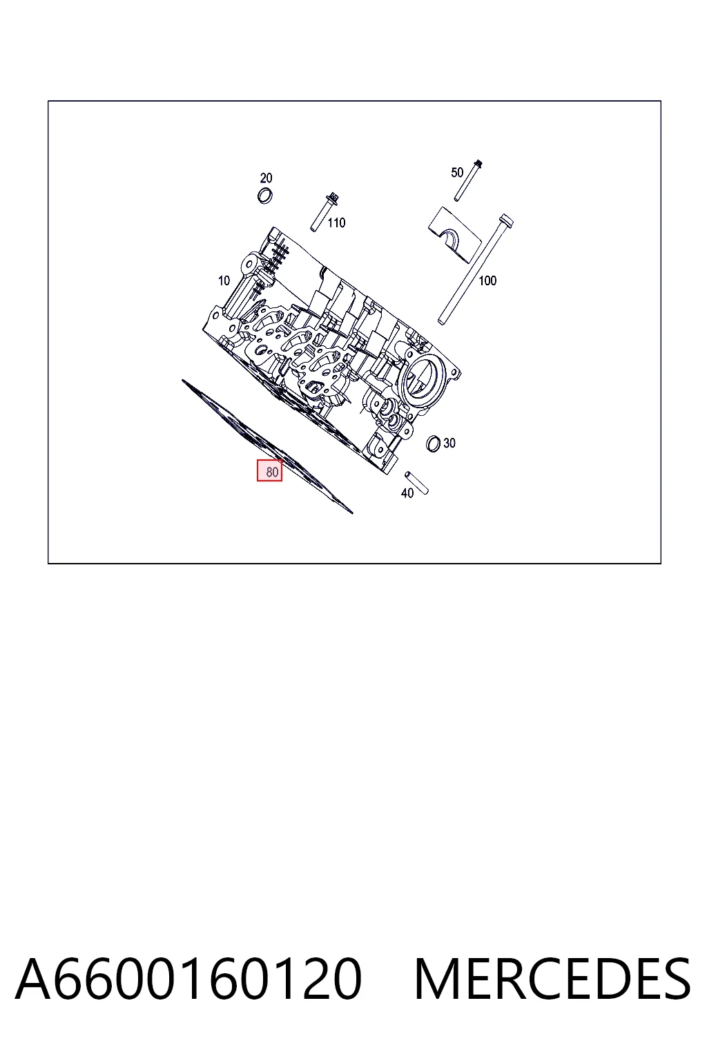 Empaquetadura de culata para Smart FORTWO  451