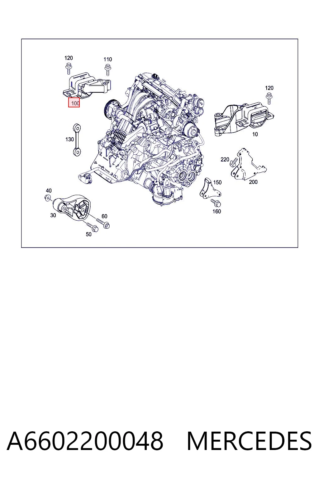 A6602200048 Mercedes
