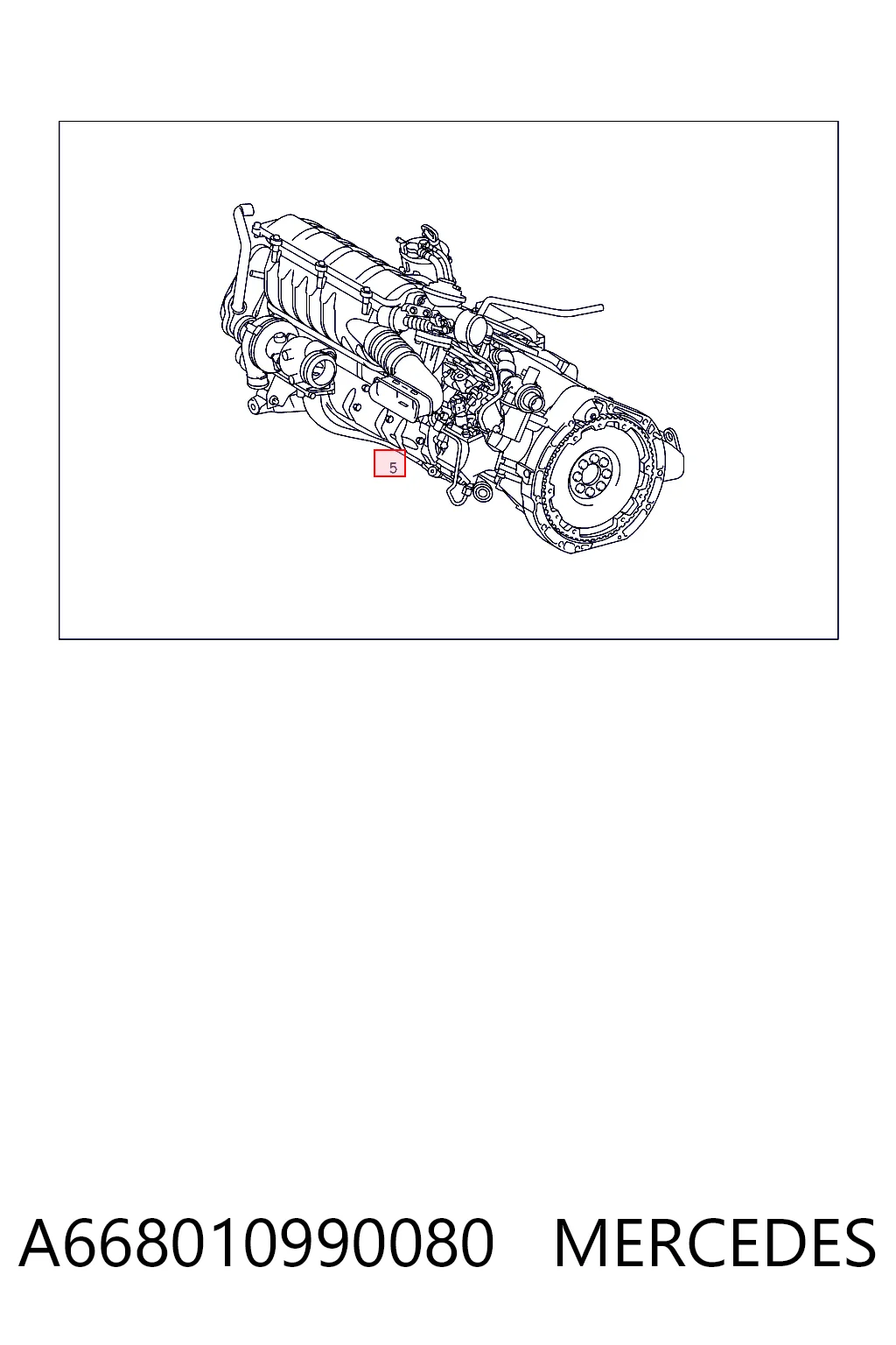 A668010990080 Mercedes