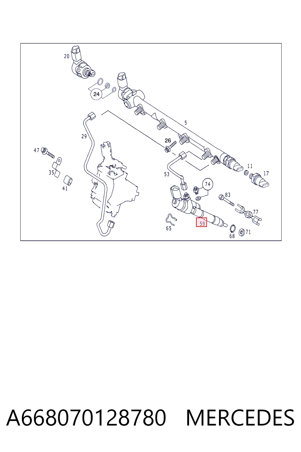 A668070128780 Mercedes