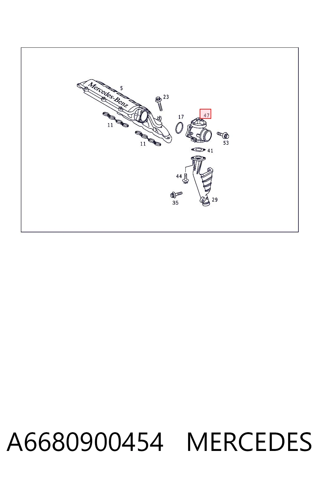 A6680900454 Mercedes
